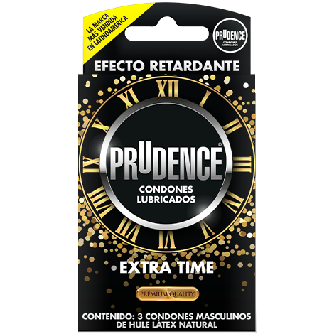 Condón Prudence Extra Time