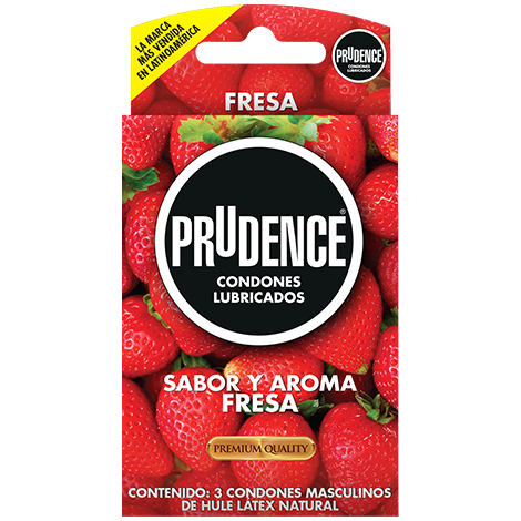 Condón Prudence Fresa