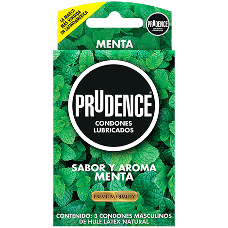 Condón sabor menta Prudence Sabor Menta