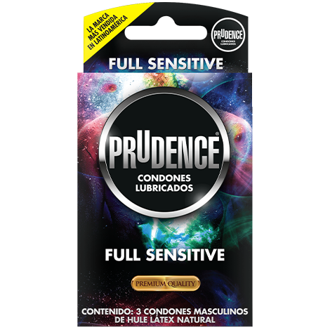 Condones Prudence Full Sensitive, condon Prudence extra delgado