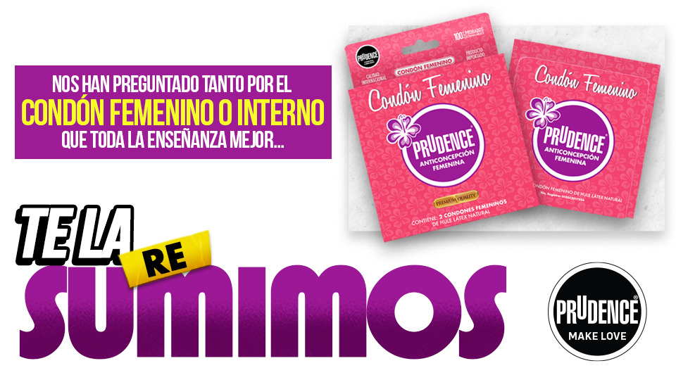 TE LA RE-SUMIMOS… LA INFO SOBRE EL CONDÓN FEMENINO O INTERNO