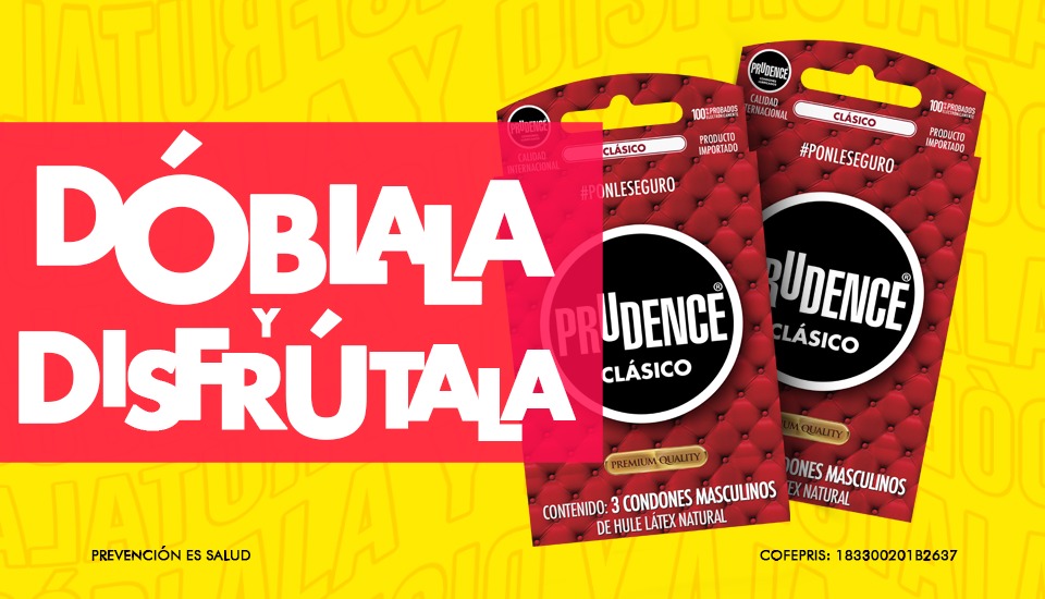 Doblala Dinamica de Condones Prudence