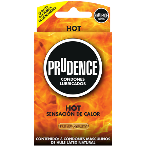 Condones Prudence HOT, Condones térmicos