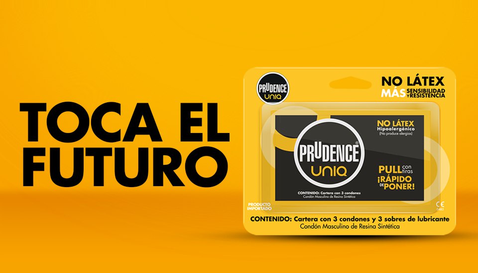 Prudence UNIQ: el condón del futuro. ¡Ya está aquí