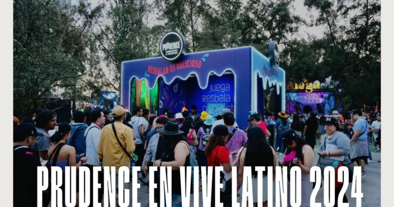 Condones Prudence en Vive Latino 2024
