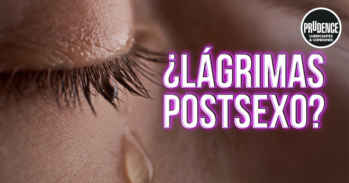 ¿Lágrimas postsexo?